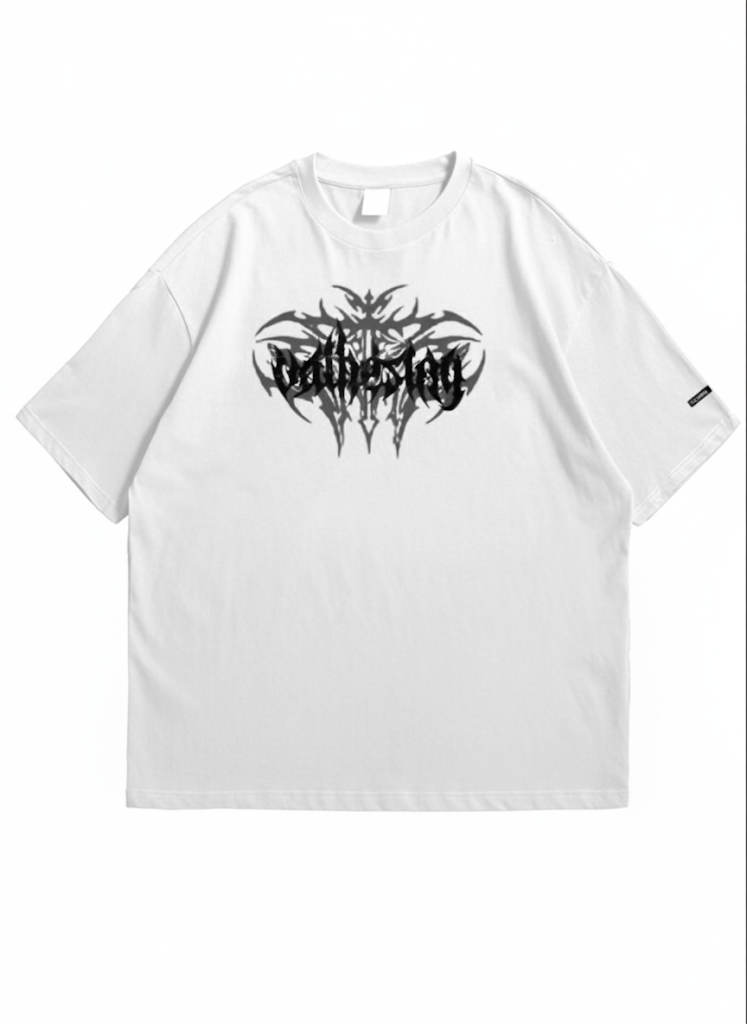 Edgy Script Tee by Ghelo - Ghelo Store